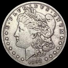 1892 S Morgan Silver Dollar LIGHTLY CIRCULATED