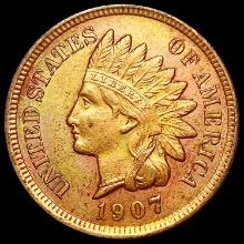 1907 Indian Head Cent CLOSELY UNCIRCULATED