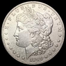 1884-S Morgan Silver Dollar CLOSELY UNCIRCULATED