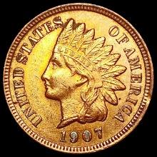 1907 Indian Head Cent CLOSELY UNCIRCULATED