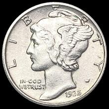 1935-S Mercury Dime CHOICE BU