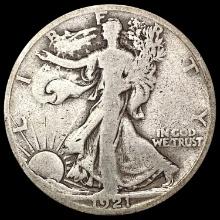 1921-S Walking Liberty Half Dollar NICELY CIRCULATED