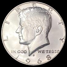 1968-S Kennedy Half Dollar GEM PROOF