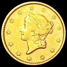 1853 Rare Gold Dollar LIGHTLY CIRCULATED