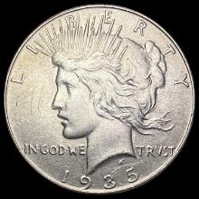 1935 Silver Peace Dollar UNCIRCULATED