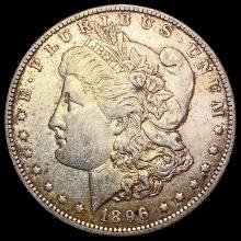 1896-O Morgan Silver Dollar NEARLY UNCIRCULATED