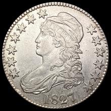 1827 Capped Bust Half Dollar CLOSELY UNCIRCULATED