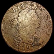 1797 Rev'96 Draped Bust Large Cent NICELY CIRCULATED