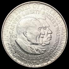 1952 Washington Carver Half Dollar GEM BU