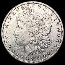 1892-S Morgan Silver Dollar CHOICE AU