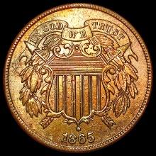 1865 Two Cent Piece UNCIRCULATED