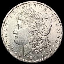 1891-S Morgan Silver Dollar CLOSELY UNCIRCULATED