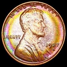 1927-D Wheat Cent CLOSELY UNCIRCULATED