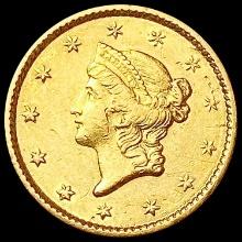 1851 Rare Gold Dollar CHOICE AU