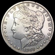 1893 Morgan Silver Dollar LIGHTLY CIRCULATED