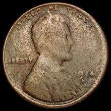 1914-D Wheat Cent NICELY CIRCULATED