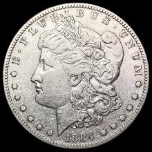 1884-S Morgan Silver Dollar NEARLY UNCIRCULATED