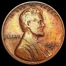 1924-D Wheat Cent LIGHTLY CIRCULATED