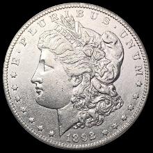 1892-CC Morgan Silver Dollar CLOSELY UNCIRCULATED