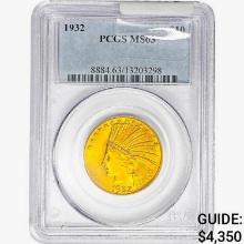 1932 $10 Gold Eagle PCGS MS63