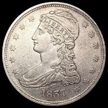 1837 Capped Bust Half Dollar CLOSELY UNCIRCULATED