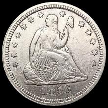 1856 Seated Liberty Quarter CLOSELY UNCIRCULATED