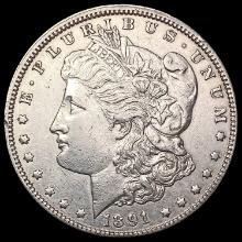 1891-CC Morgan Silver Dollar UNCIRCULATED