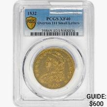 1832 Capped Bust Half Dollar PCGS XF40