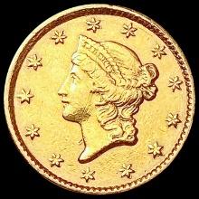 1853 Rare Gold Dollar CLOSELY UNCIRCULATED