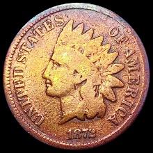 1872 Indian Head Cent NICELY CIRCULATED