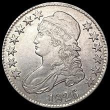 1826 Capped Bust Half Dollar CLOSELY UNCIRCULATED