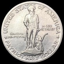 1925 Lexington Half Dollar CHOICE AU