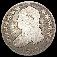 1819 Capped Bust Quarter NICELY CIRCULATED