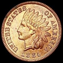 1884 Indian Head Cent CHOICE BU