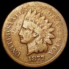 1877 Indian Head Cent NICELY CIRCULATED