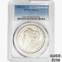 1885-O Morgan Silver Dollar PCGS MS64