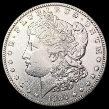 1884 S Morgan Silver Dollar CHOICE AU