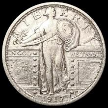 1917 Standing Liberty Quarter CHOICE AU