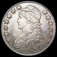 1827 Capped Bust Half Dollar CLOSELY UNCIRCULATED