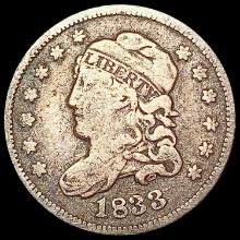 1833 Capped Bust Half Dime NICELY CIRCULATED