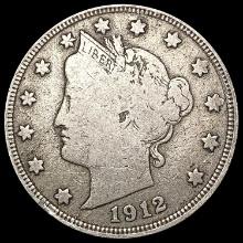 1912 S Liberty Victory Nickel NICELY CIRCULATED