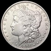 1901 Morgan Silver Dollar CLOSELY UNCIRCULATED