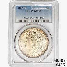 1899-O Morgan Silver Dollar PCGS MS65