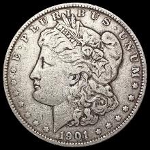 1901 Morgan Silver Dollar LIGHTLY CIRCULATED