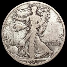 1921 S Walking Liberty Half Dollar NICELY CIRCULATED