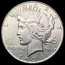 1934 Silver Peace Dollar UNCIRCULATED