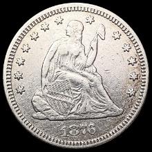 1876 Seated Liberty Quarter CLOSELY UNCIRCULATED