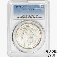 1904-O Morgan Silver Dollar PCGS MS64