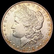 1878 7/8TF Weak Morgan Silver Dollar CHOICE AU