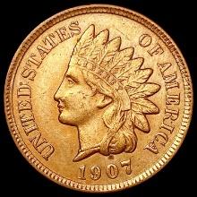 1907 Indian Head Cent CHOICE AU